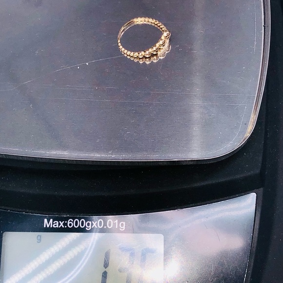 14k solid real gold Not Plated free appraisal beautiful custom stunning ring WOW - Picture 3 of 3